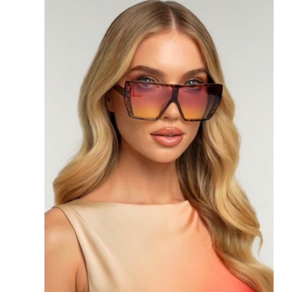 Sunglasses Oceanic Orange Lens UV400 Sun Protection Driving‎ Beach Shades Lentes